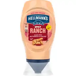 PLUS Hellmann's Hellmann's Spicy Ranch aanbieding