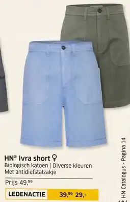ANWB HNⓇ Ivra short aanbieding