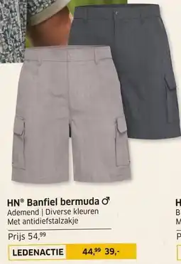 ANWB HNⓇ Banfiel bermuda aanbieding