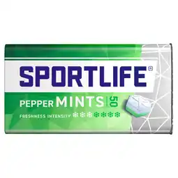 PLUS Sportlife Mints Peppermint Suikervrij aanbieding