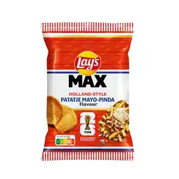 PLUS Lays Max Holland-Style Patatje Mayo Pinda aanbieding