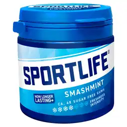 PLUS Sportlife Smashmint Kauwgom Suikervrij aanbieding