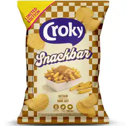 PLUS Croky Snackbar Satésaus aanbieding