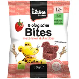 PLUS De Kleine Keuken Bites haver aardbei 12+ aanbieding
