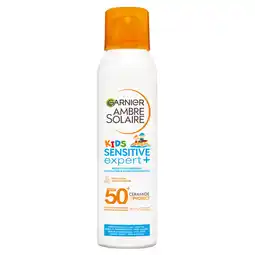 PLUS Ambre Solaire Zonnebrand Spuitbus Kids SPF50 aanbieding
