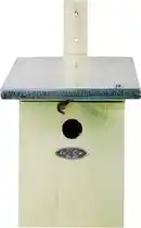 Bol.com Esschert Design koolmees nestkast - Vogelhuisje - Grijs - 1 st aanbieding