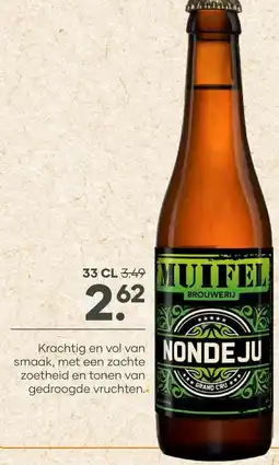 Mitra Muifel Nondeju Grand Cru aanbieding