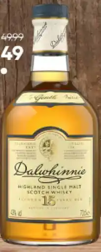 Mitra Dalwhinnie 15yrs Malt Highland aanbieding