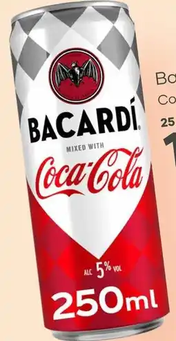 Mitra Bacardi Coca-Cola aanbieding