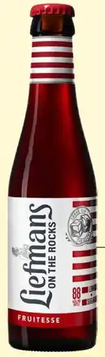 Mitra Liefmans Fruitesse aanbieding