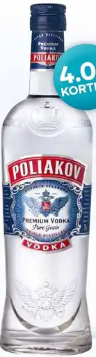 Mitra Poliakov Vodka aanbieding