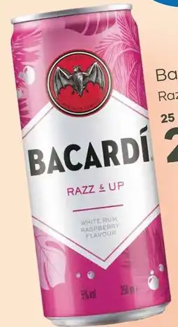 Mitra Bacardi Razz & Up aanbieding