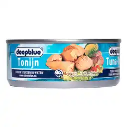 Dirk Deepblue Tonijnstukken in water aanbieding