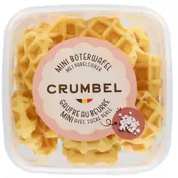 Dirk Crumbel Mini wafel met parelsuiker aanbieding
