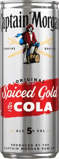 Dirk Captain Morgan Cola aanbieding