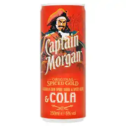 Dirk Captain Morgan Cola aanbieding