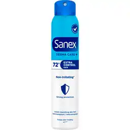 Dirk Sanex Deospray dermo extra control aanbieding