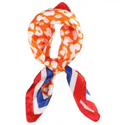 Dirk Bandana en scrunchie oranje aanbieding