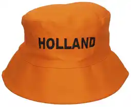 Dirk Vissershoedje wk zwart-oranje aanbieding