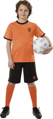 Dirk Kindersportset oranje mt. 122-164 aanbieding