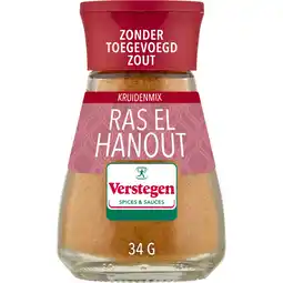 Jumbo Verstegen World Spice Blend Ras El Hanout 34g aanbieding