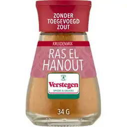 Jumbo Verstegen World Spice Blend Ras El Hanout 34g aanbieding