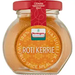 Jumbo Verstegen World Spice Meal Roti Kerrie 54 g aanbieding