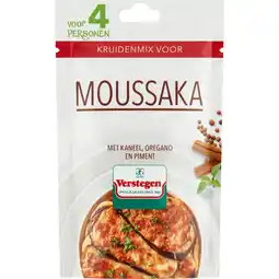 Jumbo Verstegen Kruidenmix voor Moussaka 20 g aanbieding