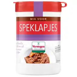 Jumbo Verstegen Mix voor Speklapjes 70 g aanbieding