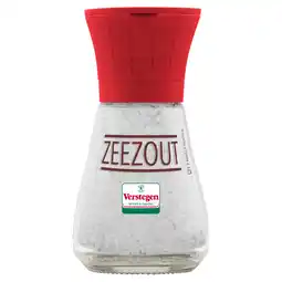 Jumbo Verstegen Zeezout met Molen 85 g aanbieding