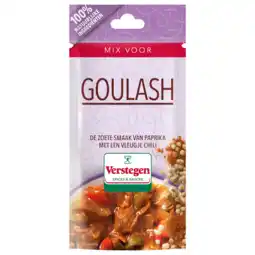 Jumbo Verstegen Mix voor Goulash 20 g aanbieding