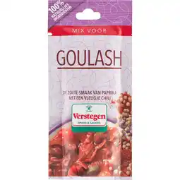 Jumbo Verstegen Mix voor Goulash 20 g aanbieding