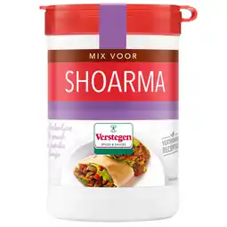 Jumbo Verstegen Mix voor Shoarma 60 g aanbieding