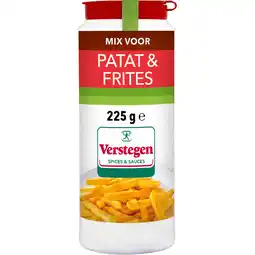 Jumbo Verstegen Mix voor Patat & Frites 225 g aanbieding