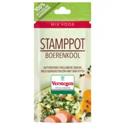 Jumbo Verstegen Mix voor Stamppot Boerenkool 10 g aanbieding
