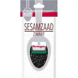 Jumbo Verstegen Sesamzaad Zwart Kleinverpakking 9 g aanbieding