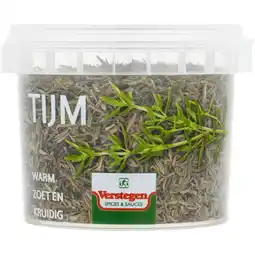 Jumbo Verstegen Tijm 20 g aanbieding