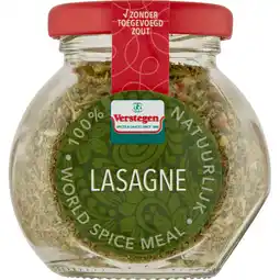 Jumbo Verstegen World Spice Meal Lasagne 45 g aanbieding