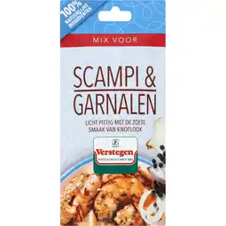Jumbo Verstegen Mix voor Scampi & Garnalen 12 g aanbieding