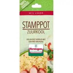 Jumbo Verstegen Mix voor Stamppot Zuurkool 10 g aanbieding