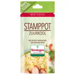 Jumbo Verstegen Mix voor Stamppot Zuurkool 10 g aanbieding