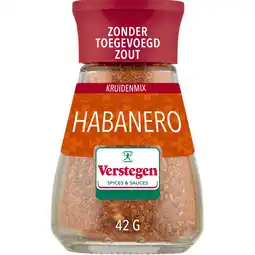 Jumbo Verstegen World Spice Blend Habanero 42g aanbieding