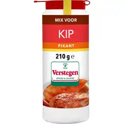 Jumbo Verstegen Mix voor Kip Pikant 210 g aanbieding