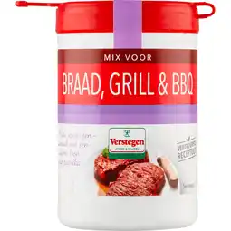 Jumbo Verstegen Mix voor Braad, Grill & BBQ 60 g aanbieding