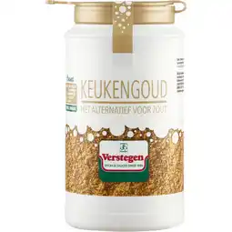 Jumbo Verstegen Keukengoud het Alternatief voor Zout 145 g aanbieding