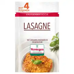 Jumbo Verstegen Kruidenmix voor Lasagne 30 g aanbieding