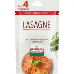 Jumbo Verstegen Kruidenmix voor Lasagne 30 g aanbieding