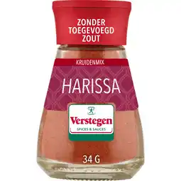 Jumbo Verstegen World Spice Blend Harissa 34g aanbieding