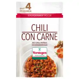 Jumbo Verstegen Kruidenmix voor Chili con Carne 25 g aanbieding