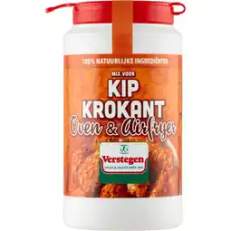 Jumbo Verstegen Mix voor Kip Krokant 110 g aanbieding